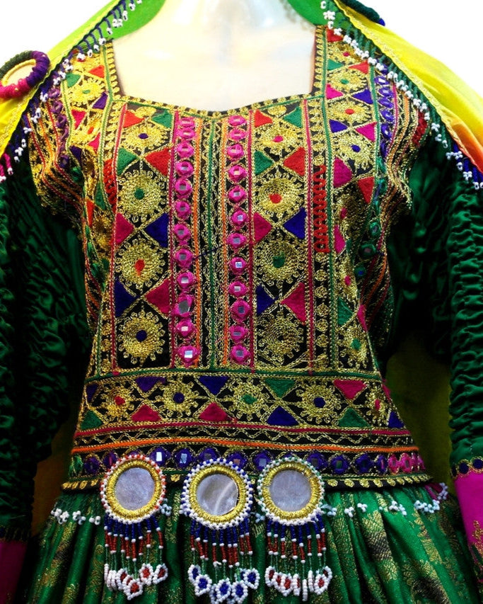 persian fashion long frocks with lot of mirrors