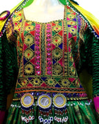 persian fashion long frocks with lot of mirrors