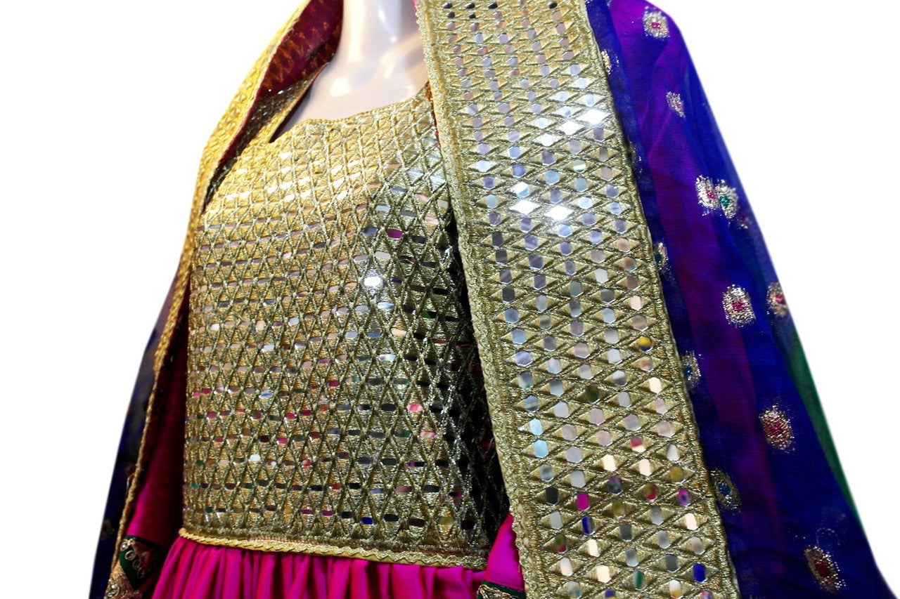 mirrors work afghani clothes, afghan crochet