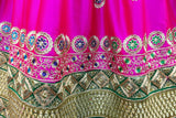 Kuchi Style Bridal Mirror Work Dress