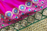 Kuchi Style Bridal Mirror Work Dress
