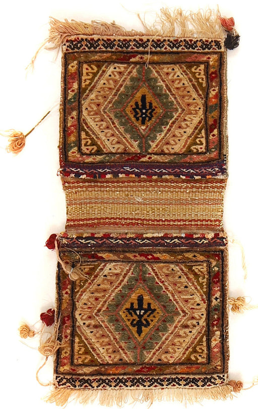 Hand Knotted Saddle Bag, Pashtun, Hand-Knotted, Home Décor,