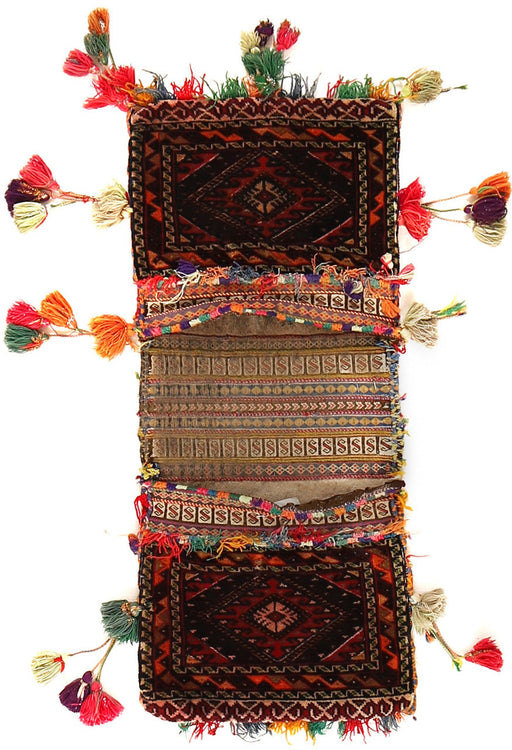 Afghan, Saddle Bag, Hand Knotted Saddle Bag, Pashtun,