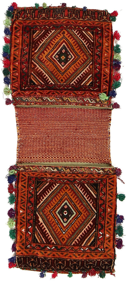 Afghan, Saddle Bag, Hand Knotted Saddle Bag, Pashtun,
