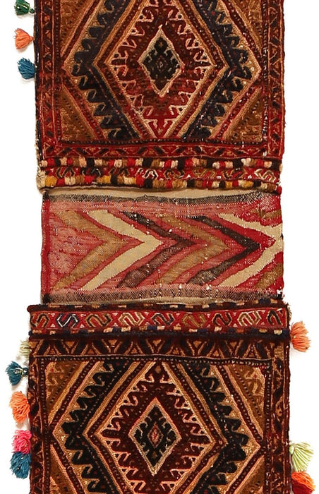 Hand-Knotted, Hand Knotted Saddle Bag,