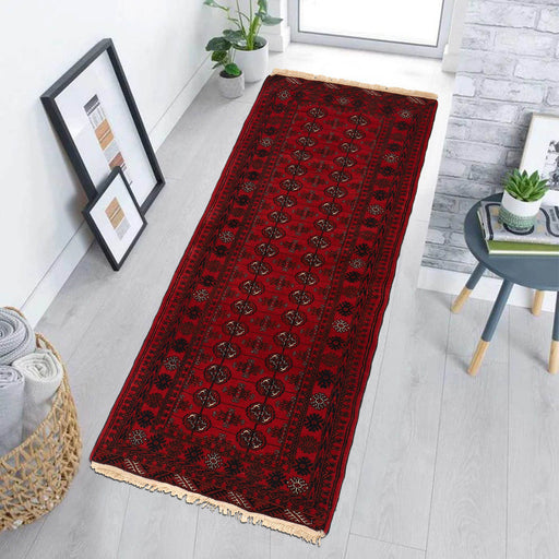 Pashtun rug, handwoven rug, Bokhara wool rug,