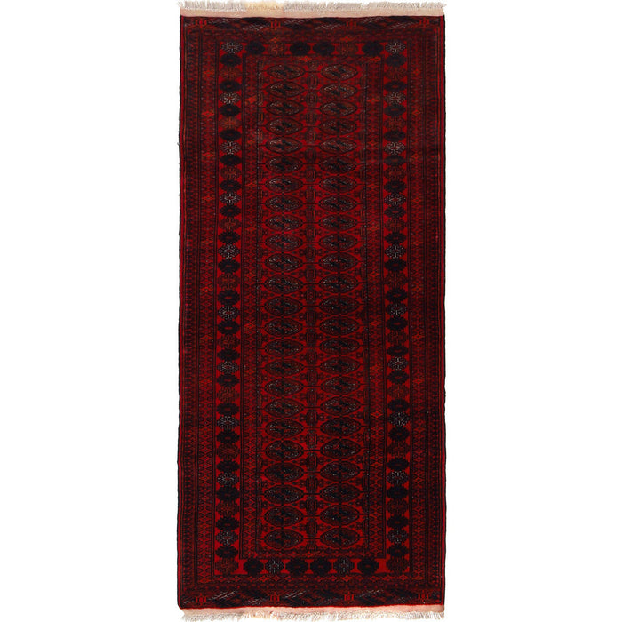 Afghan Rug, Bokhara Runner Rug, 