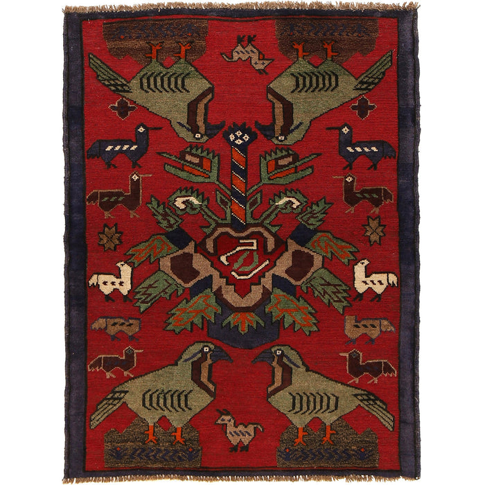 Pashtun War Rug,  