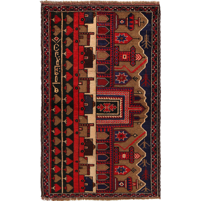   Hand-Made, War Rug,  