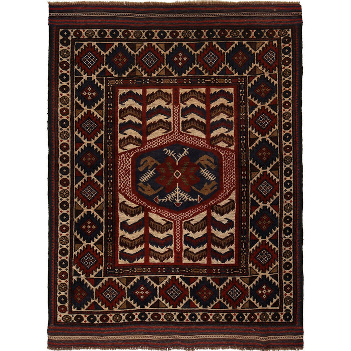Pashtun heritage, handwoven rug,