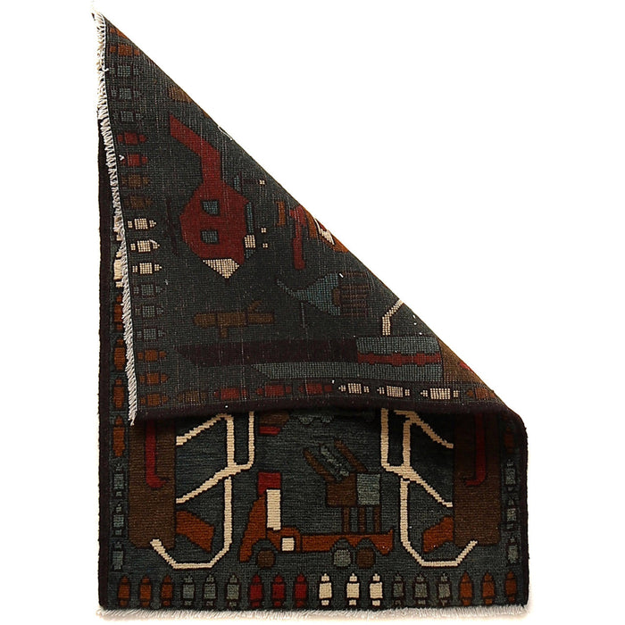 Afghan, Pashtun Culture, Rugs, Pashtun, Hand Knotted War Rug,