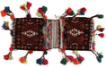Afghan, Saddle Bag, Hand-Knotted, 