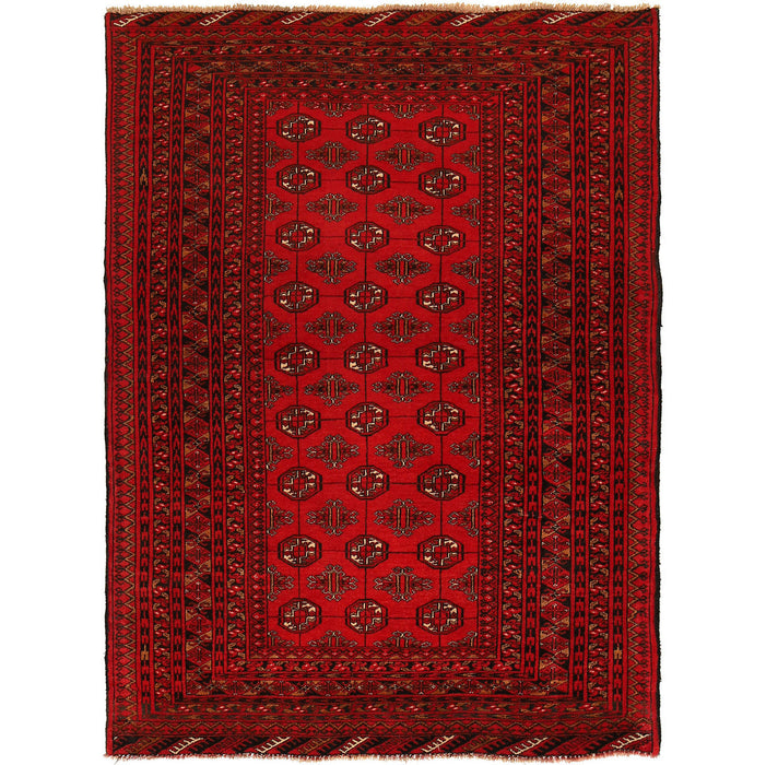 handcrafted Afghan rug,