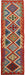 Afghan tribal design rug, hand knotted wool runner rug, Pashtun artisan rug, handmade Afghan rug, 