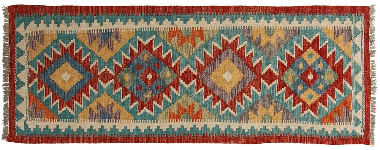 artisan-crafted rug, tribal art rug, durable wool rug, afghan tribal design rug, natural fiber runner rug,