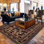 Collector Afghan War Heritage Carpet 9.1x6.3 ft