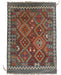 Afghan rug, Chobi Kilim rug, handmade wool rug, boho area rug, modern Afghan rug, tribal pattern rug, 