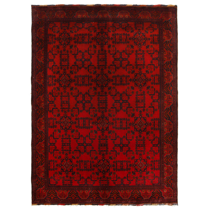 Afghan Wool Rug, Ethnic Tribal Rugs, Luxury Hand Knotted Rug, 
