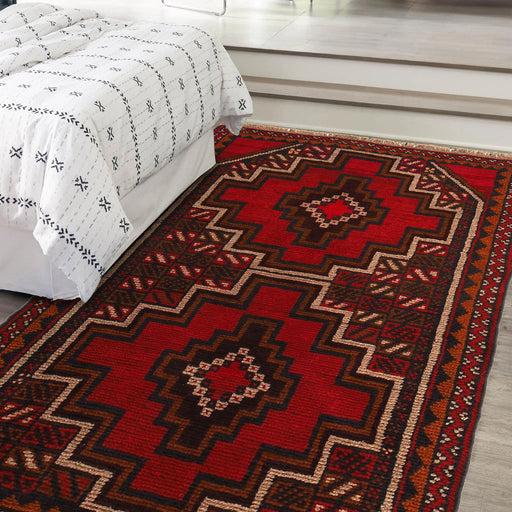 hand knotted Afghan rug, Baluchi wool rug, Afghan wool rug, 