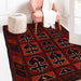 hand-knotted Afghan rug, Balochi wool rug, Afghan wool rug, 