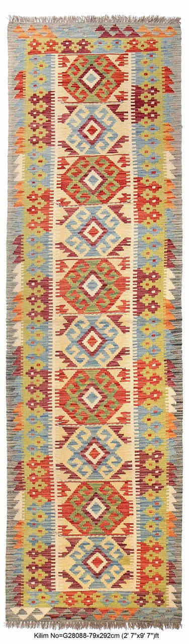 unique Afghan runner, Afghan artisan wool rug, decorative Afghan runner rug, luxurious hand knotted wool rug, 