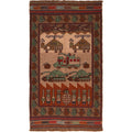 Historical Afghan War Tanks & Helicopter Carpet 4.4x2.5 ft