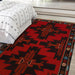 hand-knotted Afghan rug, traditional Balochi wool rug, Afghan handmade wool rug, handcrafted Afghan rug, 