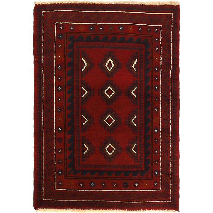 Afghan women artisans rug, Afghan Balochi rug, authentic Afghan rug, 