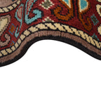 Afghan War Weapons Artisan Woven Carpet 3.9x2.5 ft