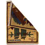 Afghan 9/11 Rug Collector Story2.5x1.9 ft