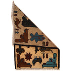 Afghan AK-47 Rug Collector Heritage 2.8x1.9 ft