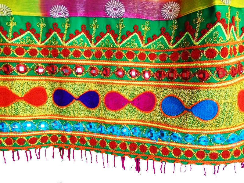 ats bellydance embroidered dress