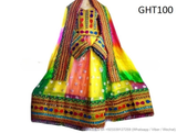 Wedding Event Afghan Dress Beautiful Kuchi Bridal Frock Hand Embroidered Costume