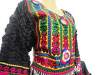 tribal artwork dress with medallions