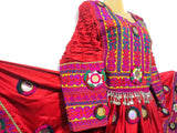 Afghan Hand Embroidered Bridal Dress