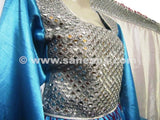 Afghan Bridal Dress In Satin Fabric