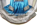 Afghan Bridal Dress In Satin Fabric