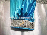Afghan Bridal Dress In Satin Fabric