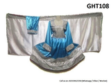 Afghan Bridal Dress In Satin Fabric