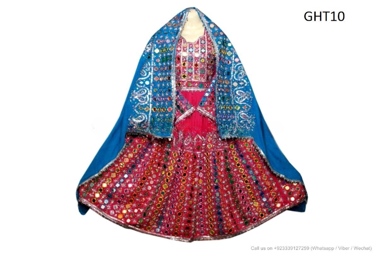 Afghan Fashion Mirrorwork Dress Gypsy Tribal Bridal Trendy Costumes