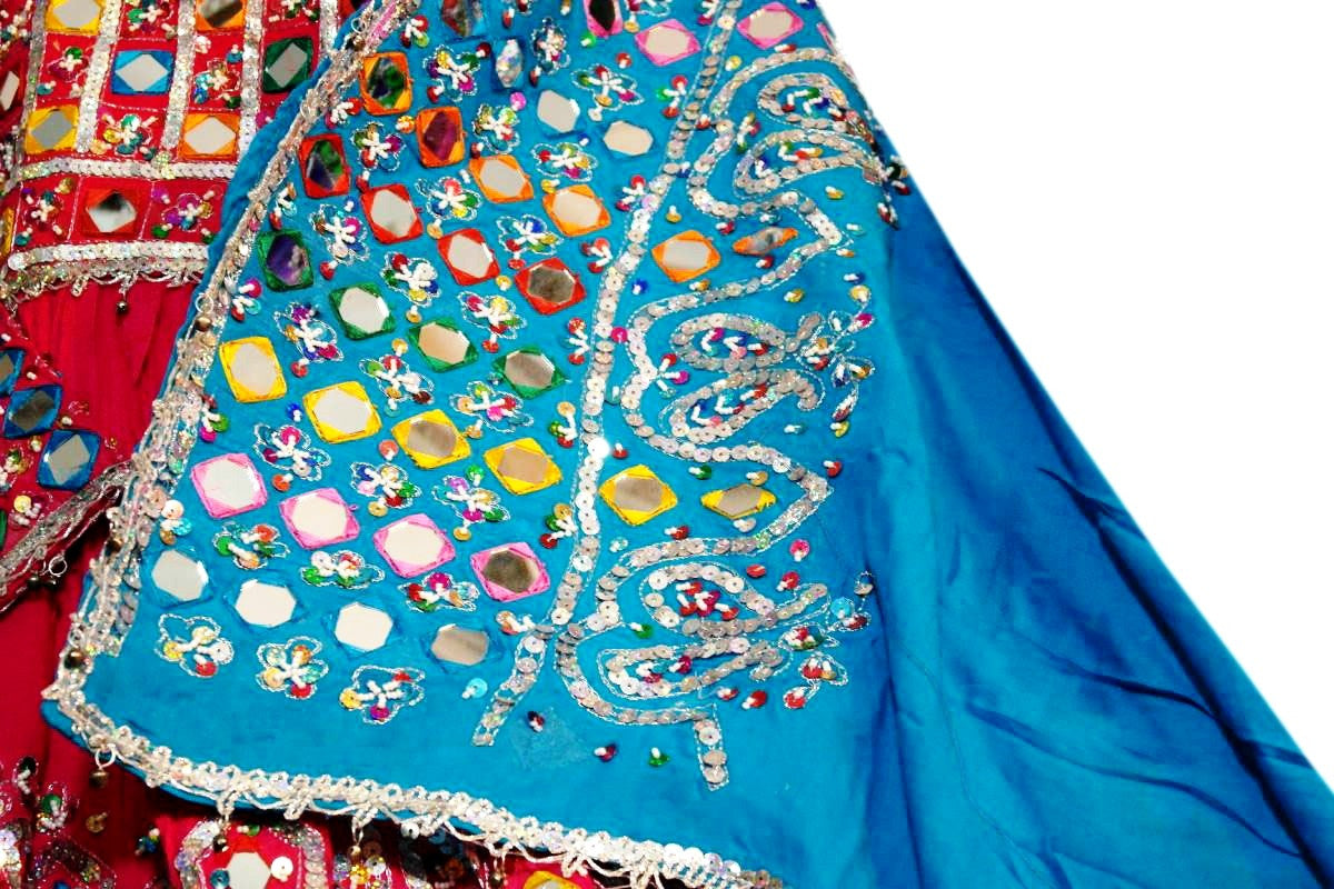 mirrors embroidery work persian iran dance clothes apparels dresses frocks