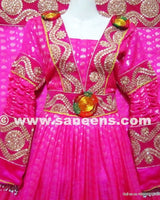 Afghan Bridle Gown Embroidered Dress