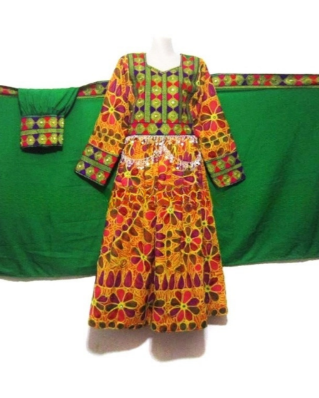 Afghan Bridal Long Dress