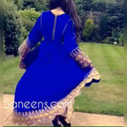low price afghan pashtun bridal gowns frocks with lot of buttons work