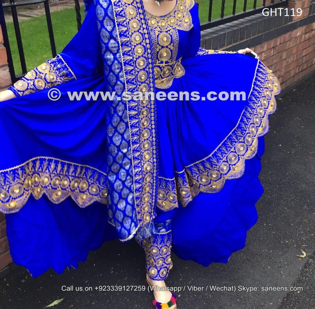 wholesale pashtun bridal dress outfit