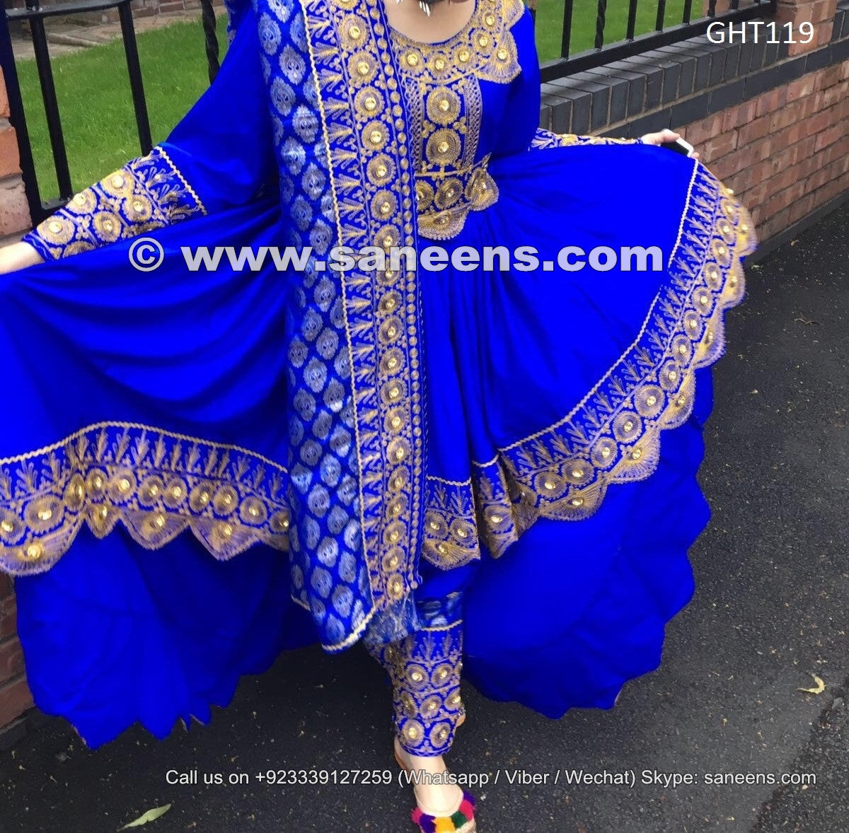 wholesale pashtun bridal dress outfit