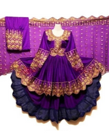 Afghan Bridal High-Low Dress