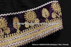 tribal artwork long dress for nikah events