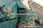 tribal artwork dress with mirrors work