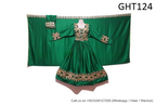 Elegant Afghan Bridal Embroidered Frock